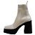 Stella Mc Cartney Botines de plataforma Skyla Stella McCartney Cream Beige - vista 3