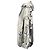 Moncler Silver / White Jubba Wendbare Kapuzenjacke Silber - Ansicht 2