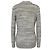 Autre Marque Amina Rubinacci Strickjacke aus meliertem grauen Wollstrick mit Pailletten - Ansicht 3