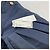 Gonna ampia in seta blu navy vintage Chanel - vista 5