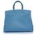 Hermès Hermes, Birkin 35 Tasche Blue jean aus Togo-Leder Blau - Ansicht 2
