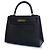 Hermès Hermes, sac Kelly II sellier 28 epsom 89 black Nero D'oro