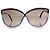 Tom Ford, occhiali da sole Abbey in grigio e marrone