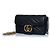 Gucci, Borsa mini marmont in pelle nera Nero