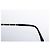 Chanel, gafas de sol cuadradas negras con cadena Negro - vista 8