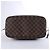 Borsa a tracolla Louis Vuitton Neverfull MM Damier Ebene Marrone N51105 Rosso - vista 8