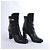 Botines Hermès Juez de piel negra EU 38 Negro - vista 6