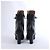 Botines Hermès Juez de piel negra EU 38 Negro - vista 8