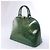 Borsa Louis Vuitton Vernis Alma GM Green M93628 Blu - vista 4