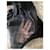 Versus Versace Black Lace Panel Cotton Leggings  - view 3
