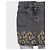 Timeless Chanel Minirock aus grauem Distressed-Denim - FR 36 gebraucht - Ansicht 4