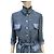 Timeless Chanel Spring 2012 Blue Tweed & Denim Belted Jacket FR 38 Pre-owned - view 3