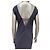 Vestido maxi Brunello Cucinelli de seda gris, espalda abierta, Sz.M, de segunda mano - vista 3