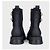 Balmain Leather Ankle Boots with Gold-Tone Buttons Sz.38 pre-owned - view 4
