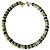 Autre Marque Collana HYPSO in pietre verdi e oro Multicolore Verde Gold hardware