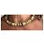 Autre Marque Collana HYPSO in pietre verdi e oro Multicolore Verde Gold hardware - vista 3