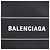 Borsa Messenger Balenciaga in Nylon Nero - vista 9