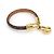 Bracciale con Charms Monogram Louis Vuitton Marrone Monogramma - vista 2