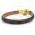 Bracciale con Charms Monogram Louis Vuitton Marrone Monogramma - vista 4