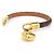 Bracciale con Charms Monogram Louis Vuitton Marrone Monogramma - vista 5