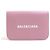 Portafoglio Tri-fold Balenciaga in pelle rosa