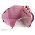 Portafoglio Tri-fold Balenciaga in pelle rosa - vista 4