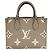 Borsa Louis Vuitton Monogram Empreinte OnTheGo PM Grigio