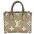 Borsa Louis Vuitton Monogram Empreinte OnTheGo PM Grigio - vista 3