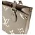 Borsa Louis Vuitton Monogram Empreinte OnTheGo PM Grigio - vista 6
