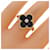 Van Cleef & Arpels Vintage Alhambra Band Ring  - view 5