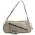 Salvatore Ferragamo Gancini Leather Argento