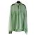 GUCCI CAMICIA IN CHIFFON DI SETA. Verde