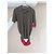 Polo Jacquemus in lana merino marrone e rossa Rosso - vista 3