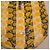 Saco cabas Vivienne Westwood "Orb" em lona amarela e preta Preto Branco Amarelo - vista 7