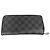 Portafoglio Zippy verticale Louis Vuitton Damier Graphite 20 cm Nero - vista 2