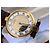 Cartier Trinity Quartz Uhr Braun Weiß Golden - Ansicht 4