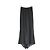 Falda maxi superpuesta de gasa de seda negra Chanel Otoño 2002 02A Negro - vista 2