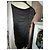 Philipp Plein Couture schwarzes One-Shoulder-Kleid mit Raffung und Strasssteinen - Ansicht 2