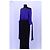 Paule Ka Blaues Seidenkleid - Ansicht 2