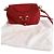 Borsa a tracolla Chloé in pelle rossa Rosso - vista 6