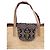 Borsa tote in vimini beige Claris Virot - vista 2