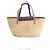 Borsa tote in vimini beige Claris Virot - vista 4