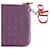 Pochette Dior in pelle viola Porpora  - vista 3