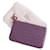 Pochette Dior in pelle viola Porpora  - vista 5