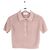 Top de viscosa beige Alexandra Golovanoff S