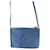Borsa a tracolla in pelle blu Céline - vista 3
