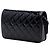 Bolsa crossbody Chanel Quilted Patent Golden Class Wallet on Chain preta Preto - vista 2