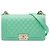 Borsa a tracolla Chanel Boy Flap in vitello matelassé, Old Medium, Verde