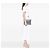 Clutch Chanel Medium Quilted Metallic Lambskin O Case Silver Argento - vista 6