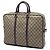 Bolso de negocios Gucci GG Supreme marrón Castaño - vista 2